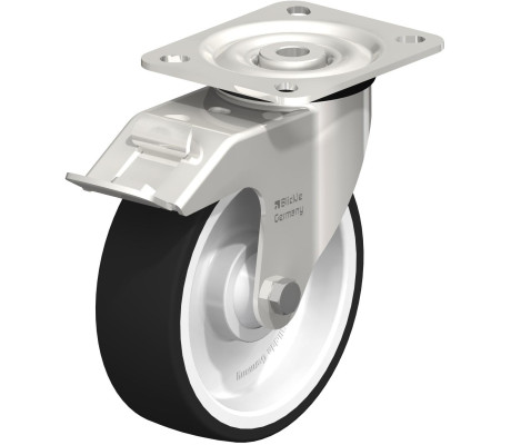 BÁNH XE BLICKLE CÓ THẮNG LX-POTH 125KD-FI, 250KGS